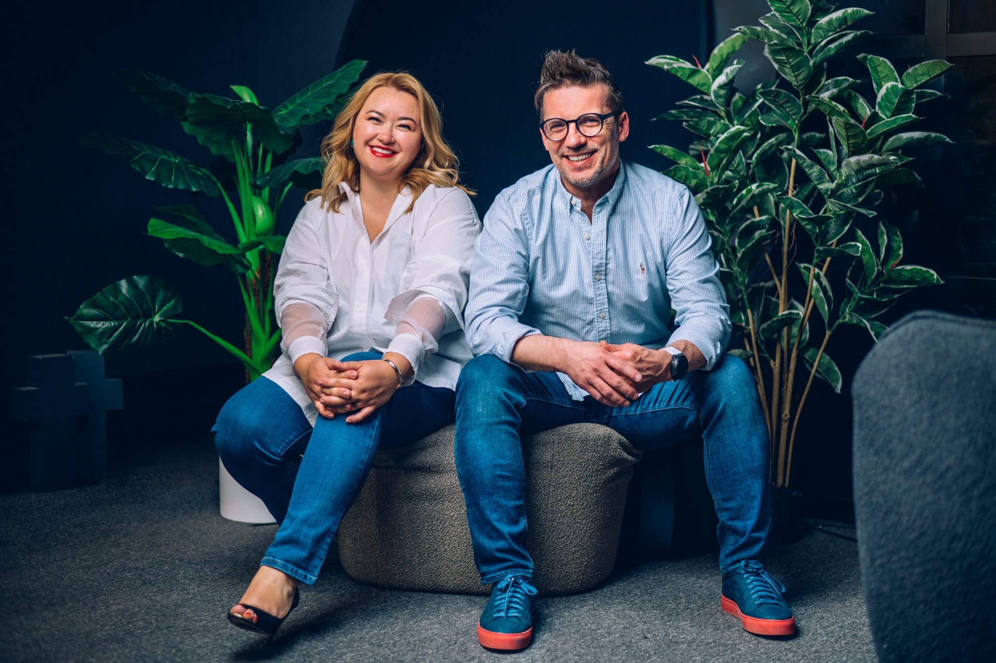 Veronika Hrynenko a Mark Kokincak, zakladatelia Founders Business Club